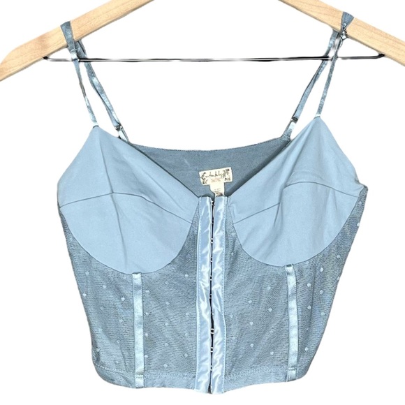 Intimately Free People Night Rhythm Corset Cami Top Size Medium - Picture 2 of 5